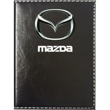 Buççin Online Mağaza Mazda Logolu Siyah Ruhsat Kabı