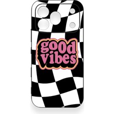 Vip Case Honor 600 Pro Uyumlu Black Good Vibes Desenli Silikon Kılıf