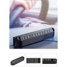 Buççin Online Mağaza Fosforlu Açılır Kapanabilir Numaratör Ön Torpido Üstü Telefon Numarası Göstergesi Araba