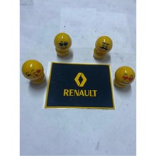 Buççin Online Mağaza Torpido Üstü Kaydırmaz Ped, 4 Adet Zıpzıp Kafa Renault