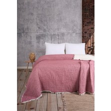 Cosibello Home Soft Pike 8 Katlı Dolgulu Çift Kişilik Müslin Yatak Örtüsü (230X240)