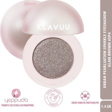 Klavuu Yoğun Pigmentli, Kore Inci Özü Ve Glitter Içeren Far 04 Glam Brown Urban Pearlsation Sparkle
