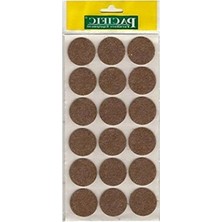 Die Grup Yapışkanlı Keçe Zemin Koruyucusu - Çap 35 mm (18 Parça)