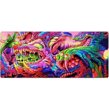 Die Grup Büyük Oyuncu Mouse Pad, 70X30 Cm, Dikişli ve Hızlı Kullanım