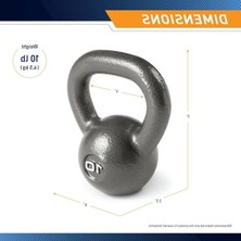 Die Grup Hafif Kettle Bells, Farklı Ağırlık Seçenekleri ile