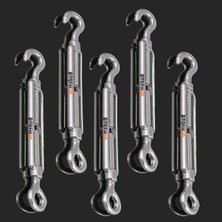 Die Grup Galvanizli Paslanmaz Çelik Kanca, 5 Adet