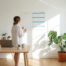Die Grup 70 cm x 56 cm Elektrostatik Akıllı Yazı Tahtası - Haftalık Planlayıcı