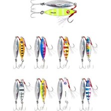 Die Grup Jig Seti, 10GR MT02 Pink Zebra Glow, Balık Avı Için