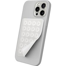 Die Grup Şeffaf Yapışkanlı Telefon Kılıfı, Vantuzlu Araç Tutucu ile Pratik Kullanım