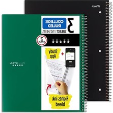 Die Grup 2'li Spiral Defter Seti - Kolej Çizgili Kağıt
