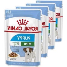 Die Grup Küçük Irk Yavru Köpek Yaş Maması, 85 Gr'lık 4'lü Paket