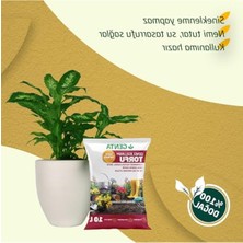Die Grup 10 Litrelik Genel Kullanım Torfu, Saksı Bitkileri Için Besleyici Toprak