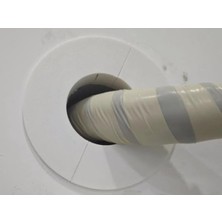 Die Grup Dekoratif Kapak, Klima Borusu Delik Kapatma Için 11 cm Çapında ve Isı Yalıtımlı