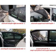 Die Grup BADEM10 Automix Araba Araç Otomobil Oto Güneş Koruyucu Gölge Yan Cam Pencere Tül Perde Güneşliği 44817