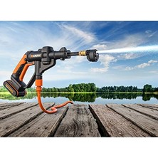 Die Grup 20 Volt 2.0AH Basınçlı Yıkama Tabancası, 4 Parça Set ile