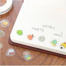 Die Grup Rilakkuma Temalı 80 Adet Sticker Seti