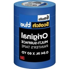 Die Grup Multi-Use Boya Bantı, 0.94 Inç By 60-Yard, 6 Rulo Set