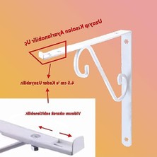 Die Grup Ferforje Raf Altı Tutucu Ayak - Ayarlanabilir, 230 x 155 mm (2 Adet)