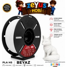 Generic Pla Hs Hyper Speed Filament – Beyaz | 1.75 mm | 1000 gr