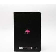 Die Grup Barbie Sert Kapak Butik Defter (Siyah)