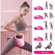 Die Grup Yumuşak Tabanlı Metal Kumlu Kettlebell - Dayanıklı ve Ses Yapmaz