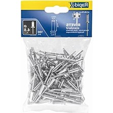 Die Grup Alüminyum Perçin Ø4.8X10MM 100 Adet Set, Güçlü Bağlantı Çözümü