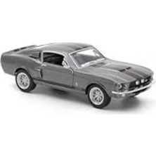 Die Grup Gri Renkli KT5372D Geri Çekme Oyuncak, 1967 Shelby GT500 Modeli