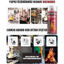 Die Grup 500 ml Yangın Söndürücü Sprey, Ev, Ofis ve Araç Kullanımı Için Ateş Boğucu Köpük