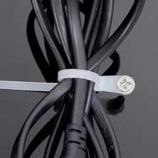 Die Grup Plastik Kelepçe, 100'LÜ Paket, 3.6X150MM Boyutları ile Kablo Bağlama Kolaylığı
