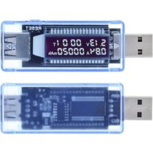 Die Grup USB Akım ve Voltaj Ölçer - 20V, 3A Hassas Ölçüm