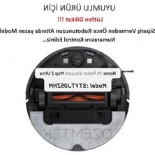 Die Grup Mi Robot Vacuum Mop 2 Ultra (STYTJ05ZHM Uyumlu) Yedek Parça Seti-Mi Robot Vacuum Mop 2 ULTRA(STYTJ05ZHM) Uyumlu Hepa Filtre,fırça Yenileme Yedek Seti-Siyah 5 Parça