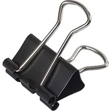 Die Grup 19 mm Binder Clips, 12'li Paket, Metalik Tasarım