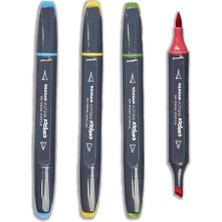 Die Grup Plus Sketch Marker Çift Tarafli Çizim Kalemi 80 Renk