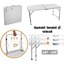 Die Grup Katlanır Kamp Masası ile Dış Mekan Keyfi