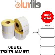 Die Grup 20X30 cm Termal Barkod Etiketi, 1000 Adet, Kolay Kullanım