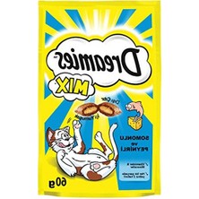 Die Grup Somonlu ve Peynirli Kedi Ödül Maması, 60 G x 6 Adet, Lezzetli Atıştırmalık