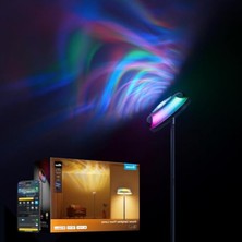 Die Grup Rgb Renk Seçenekli Enerji Tasarruflu Uplighter Köşe Lambası
