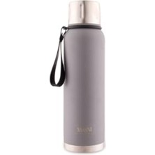 Die Grup 1000 ml Kapasiteye Sahip Termos, Gri
