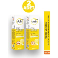Dalin Care Güneş Losyonu SPF50+ 150 ml 2 Adet
