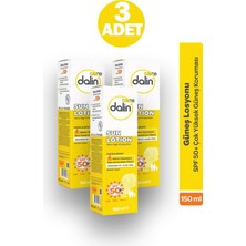 Dalin Care Güneş Losyonu SPF50+ 150 ml 3 Adet