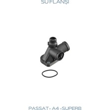 Topran Passat A4 Superb, Su Flanşı, 06B121132A