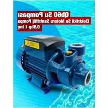 Die Grup Su Motoru, Bakır Sargı Qb-60, 1 Parmak, 0.55 Hp, 220V