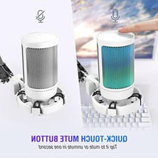 Die Grup Rgb Kondenser Mikrofon Seti, Oyun ve Müzik Kaydı Için