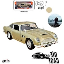 Die Grup Diecast Metal Aston Martin Db5 Model Araba, 1:24 Ölçek ve Kutulu Koleksiyon