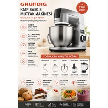 Grundig Mutfak Şefi 1500 W 6,2 L Paslanmaz Çelik Kaseli 8 Kademeli Karıştırıcı ve Doğrayıcılı  – Gri