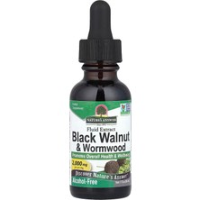 Black Walnut & Wormwood, Liquid Extract, Alcohol-Free, 2000 Mg, 1 Fl Oz (30 Ml)
