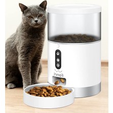 Die Grup Otomatik Wifi Kontrollü Kedi Köpek Mama Kabı 4lt