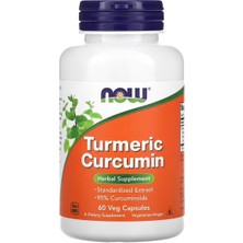 Now Foods Turmeric Curcumin – 60 Vegetarian Capsules