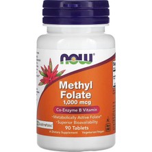 Now Foods Methyl Folate – 1,000 Mcg, 90 Tablets