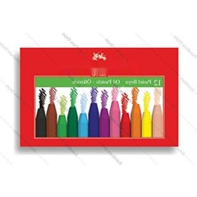 Die Grup Yumuşak Pastel Boya Seti - 12 Renk, Rahat Kullanım